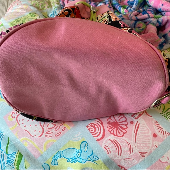 Lilly Pulitzer Del Rey Duffle Bag in Straw Market - Picture 5 of 6